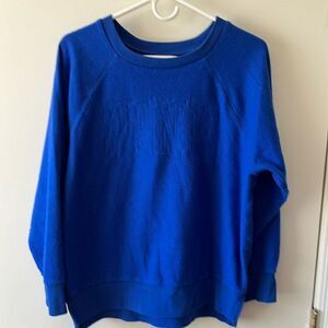 Victoria’s Secret Pink Pullover Sweatshirt Size XS GUC blue